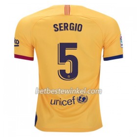 FC Barcelona Sergio Busquets 5 Voetbalshirts Uit 2019/20